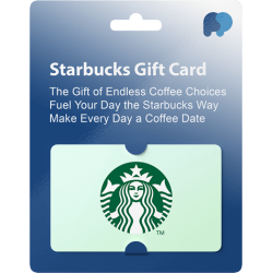Starbucks Gift Card